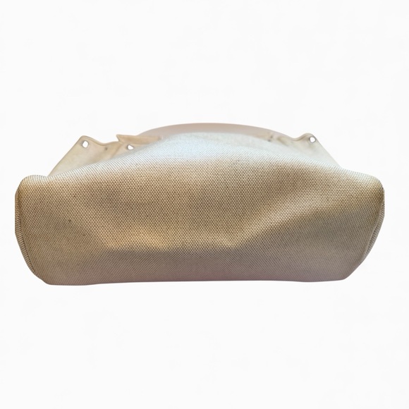 Hermes Herbag Backpack 2 Bags in 1 Beige Canvas and Leather - Picture 13 of 15